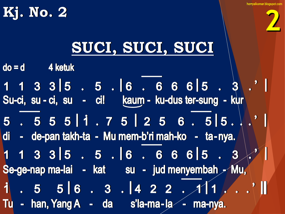 TouRoeroekan: Kidung Jemaat No. 2