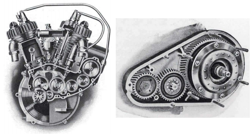 INDIAN SCOUT GEAR DRIVEN PRIMARY