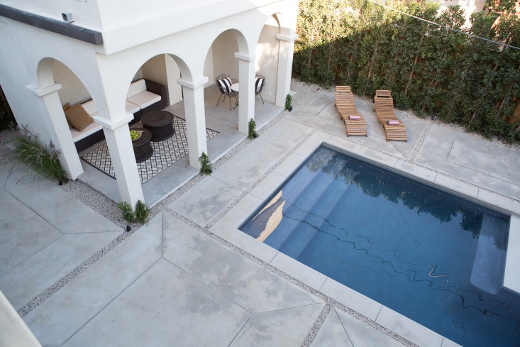 Beautiful villa with European inspired interiors by Leigh Herzig - seen on Hello Lovely