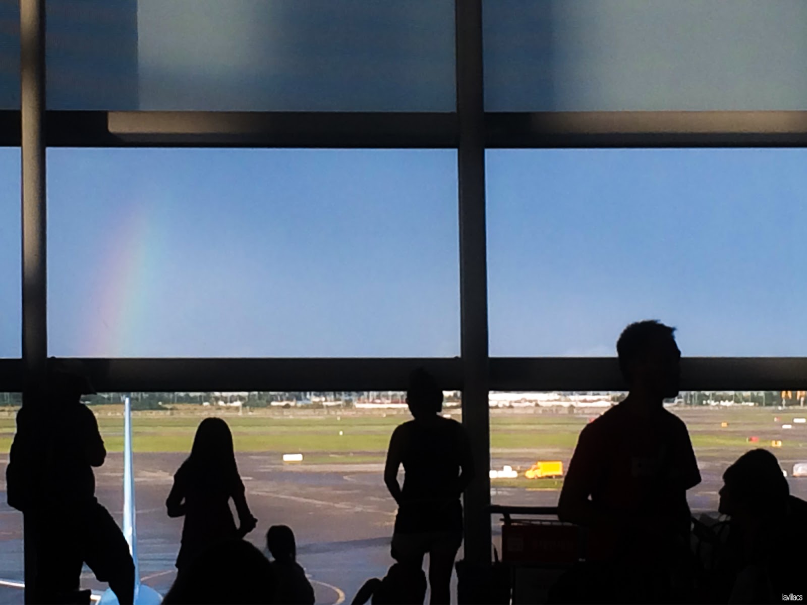 Seoul, Korea - Summer Study Abroad 2014 - Rainbow spotting and a delayed flight