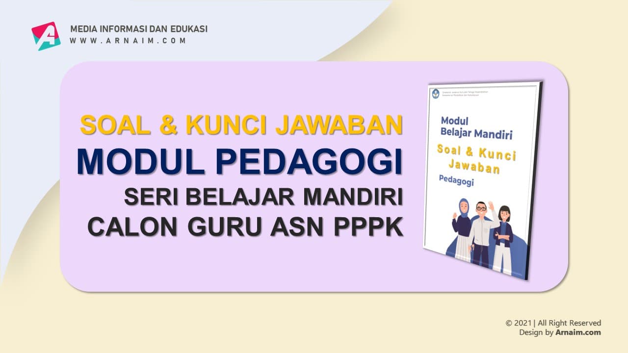 Soal dan Kunci Jawaban Modul Pedagogi PPPK