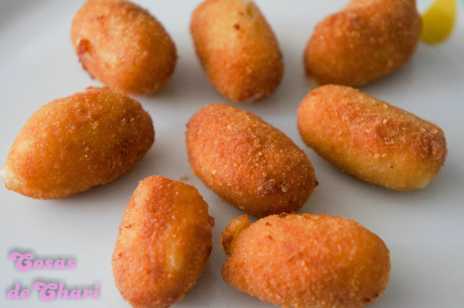 Cosas de Chari Croquetas de pollo (thermomix)