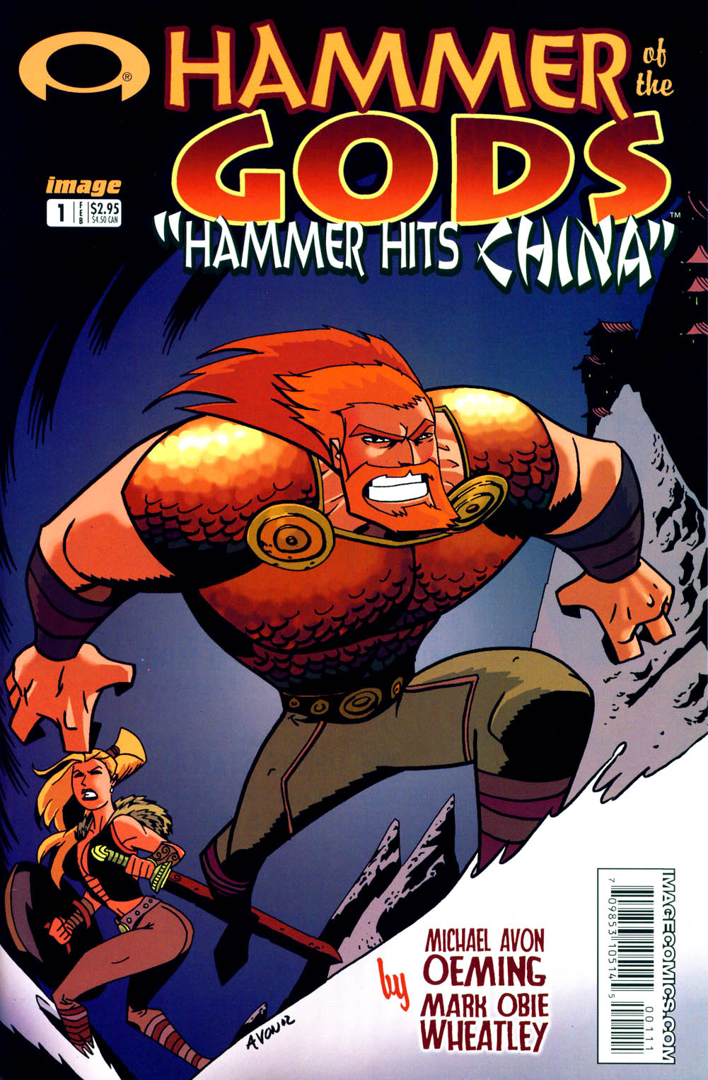 Read online Hammer of the Gods: Hammer Hits China comic -  Issue #1 - 1