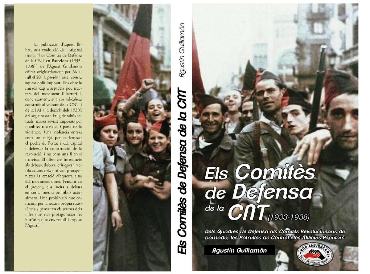 Publicació del llibre ‘Els Comitès de Defensa de la CNT’