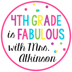 4th Grade is Fabulous with Mrs. Atkinson