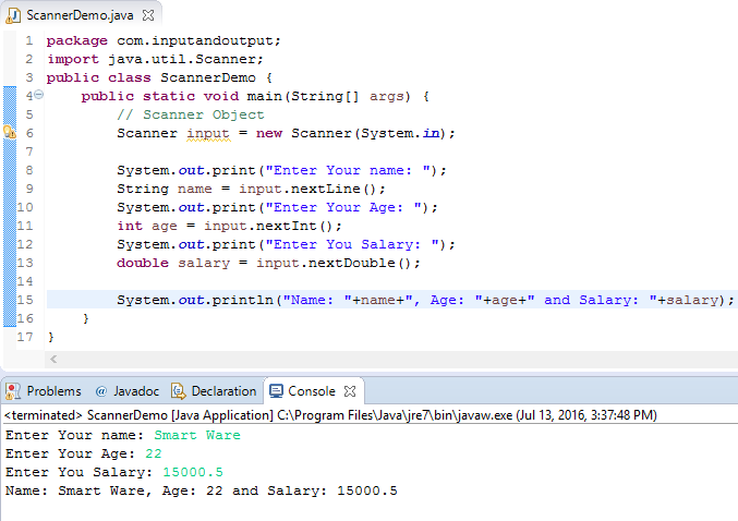 Teach Me How To program: input and output stream - input and output (I/O)