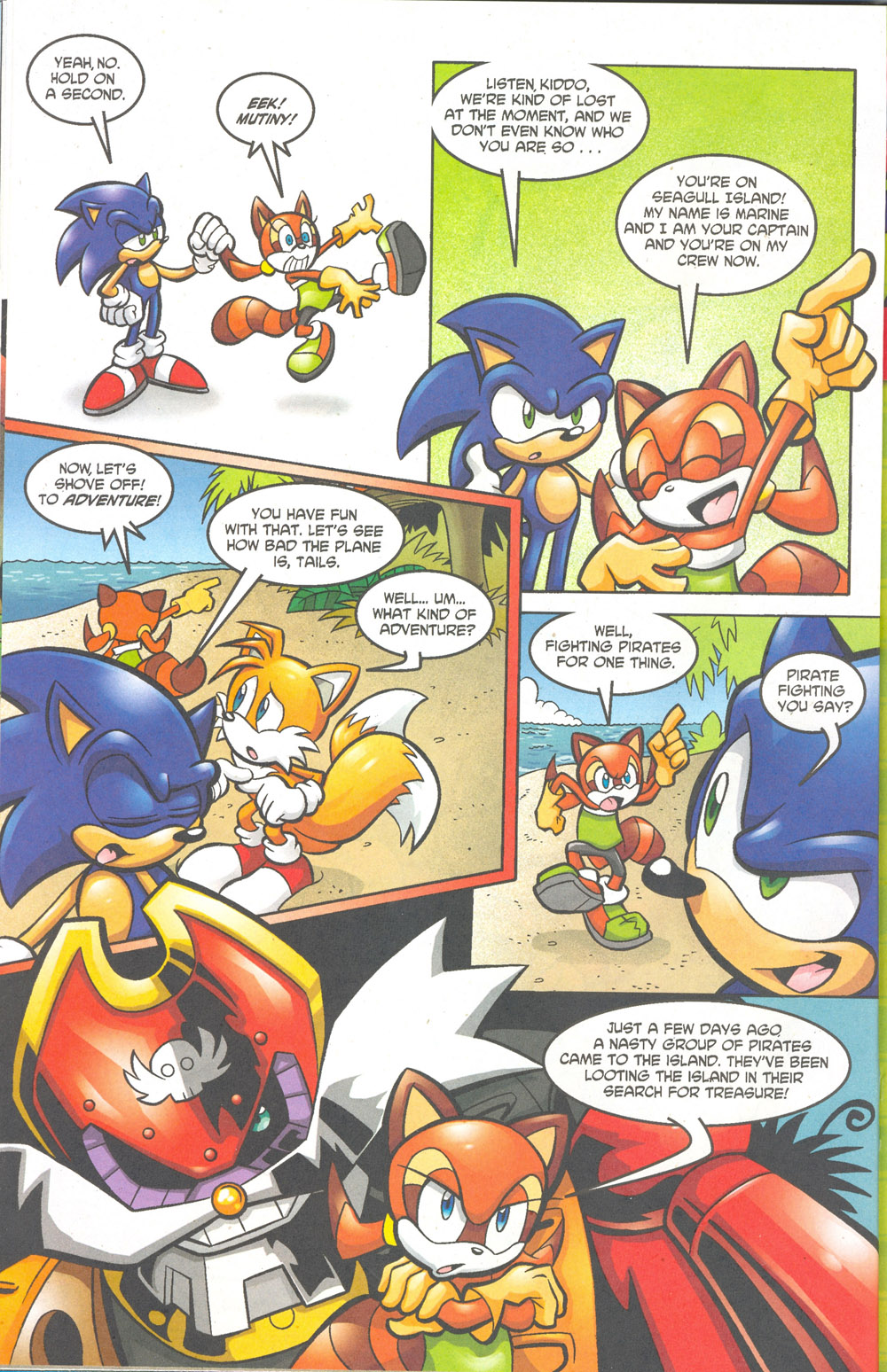 Read online Sonic The Hedgehog comic -  Issue #180 - 21