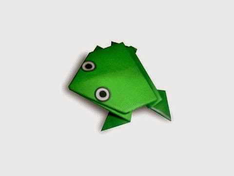 Cách gấp, xếp con ếch nhảy bằng giấy origami - Video hướng dẫn xếp hình - How to make a Jumping Frog Cách gấp, xếp con ếch nhảy bằng giấy origami - Video hướng dẫn xếp hình - How to make a Jumping Frog