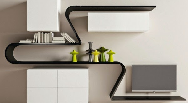 Practical bookcase for home