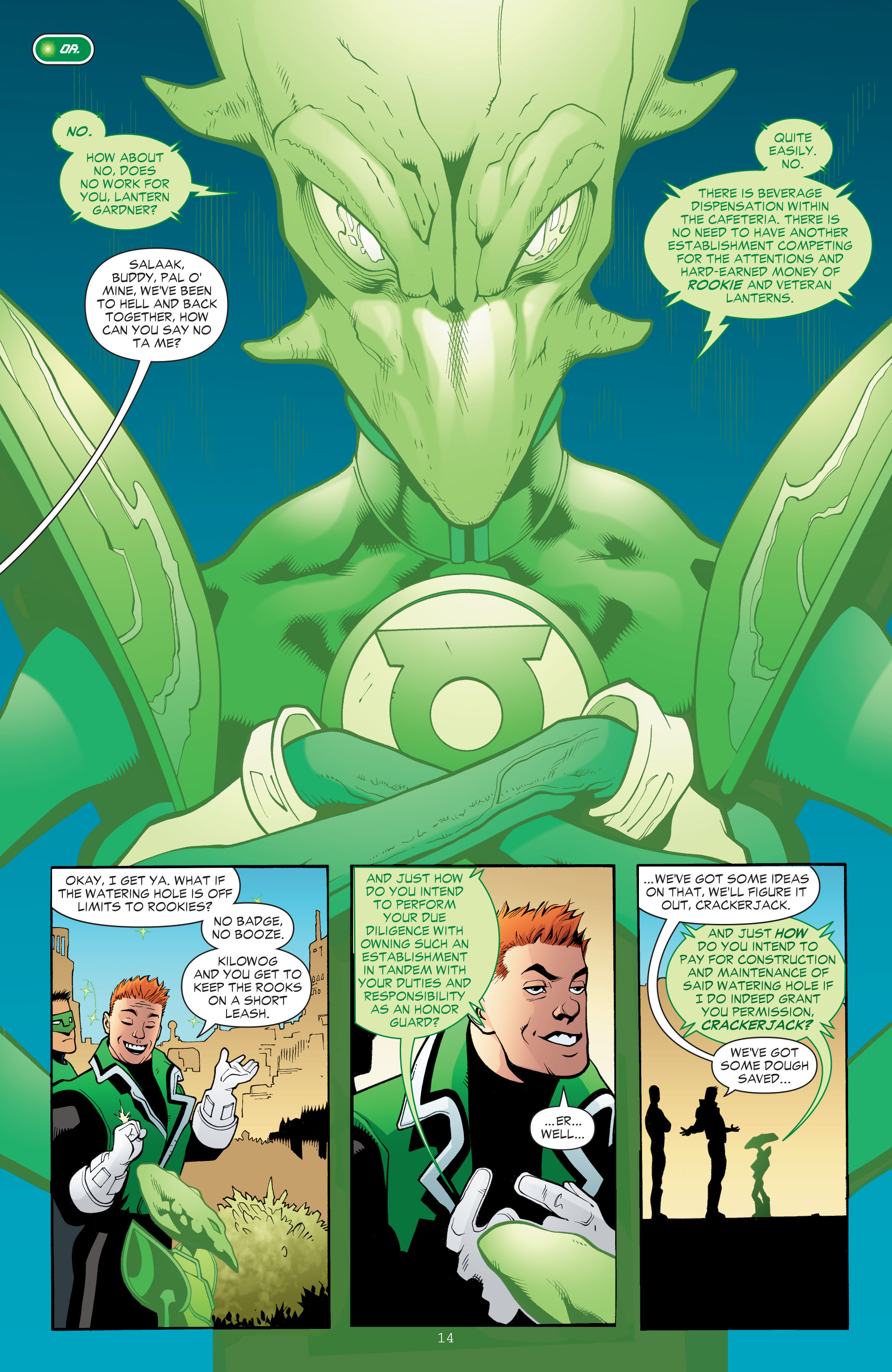 Read online Green Lantern Corps (2006) comic -  Issue #20 - 14
