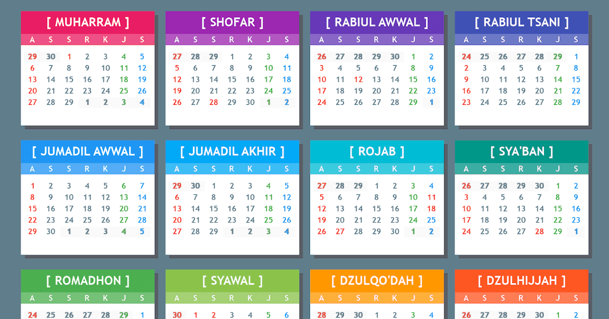 Kalender Hijriyah Online 1414