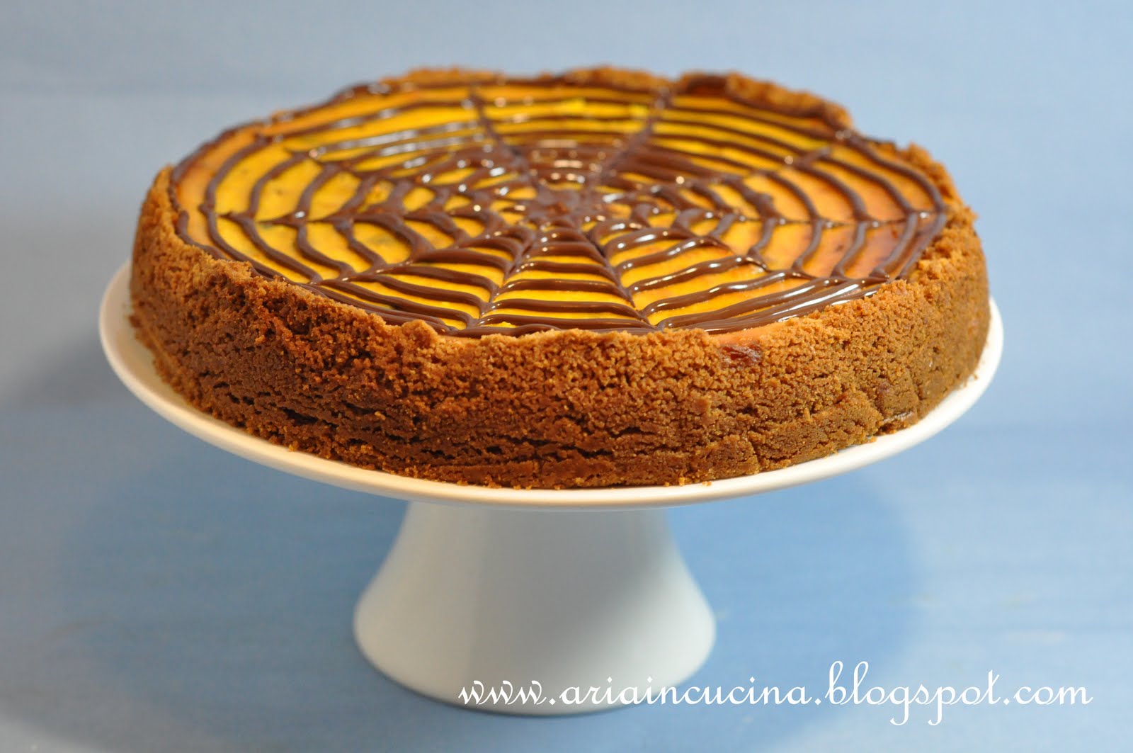 Cheesecake alla zucca e gocce di cioccolato: la mia Torta di Halloween per  creare un ricordo – Blog di cucina di Aria