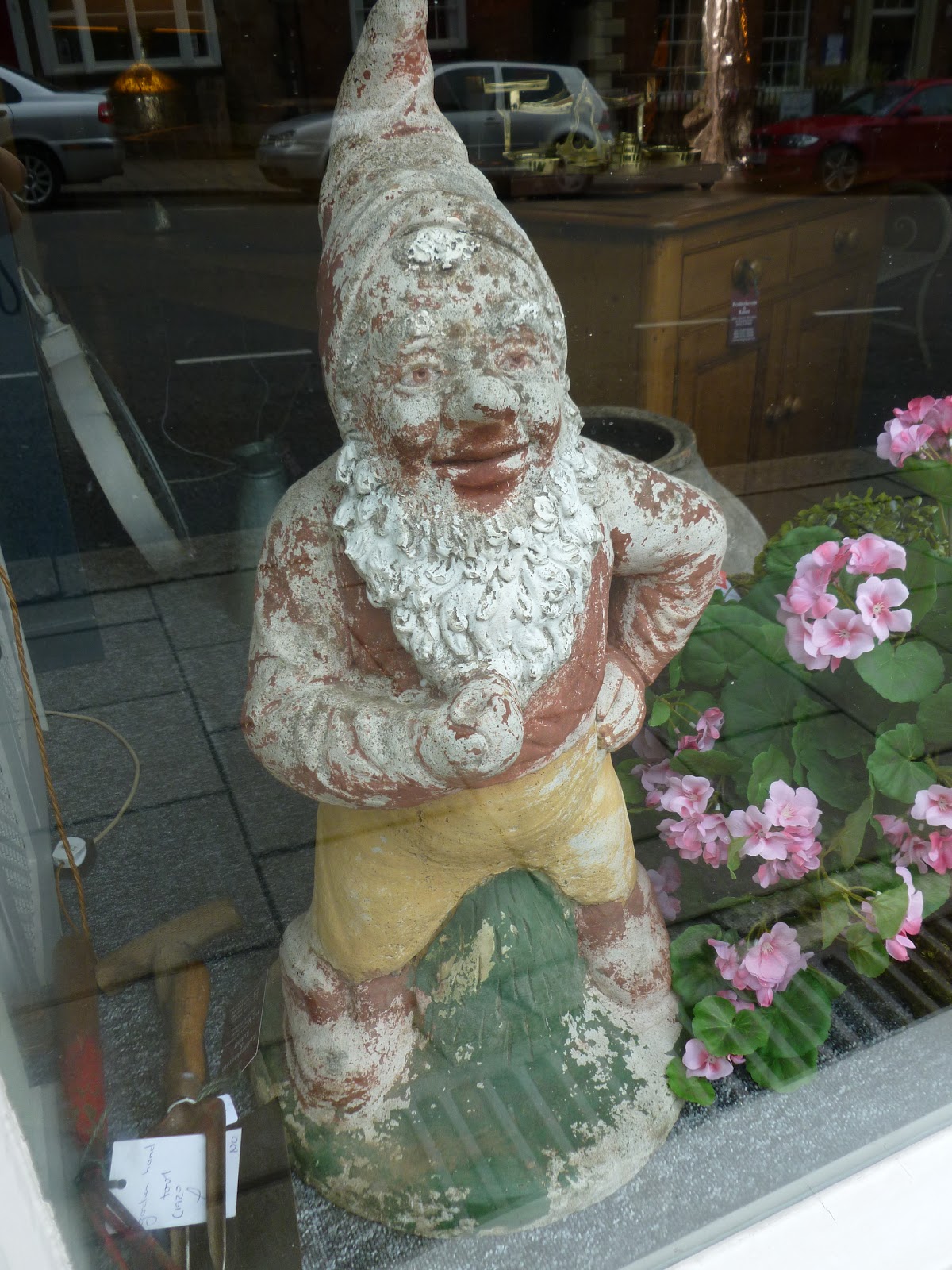 The Drill Hall Emporium vintage garden gnomes...found!