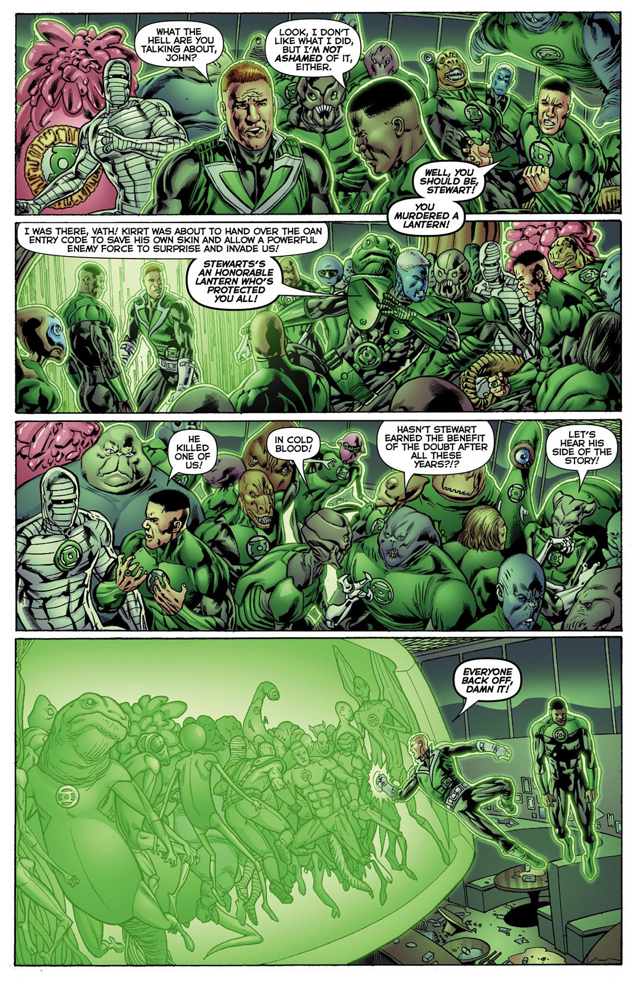 Read online Green Lantern Corps (2011) comic -  Issue #9 - 9