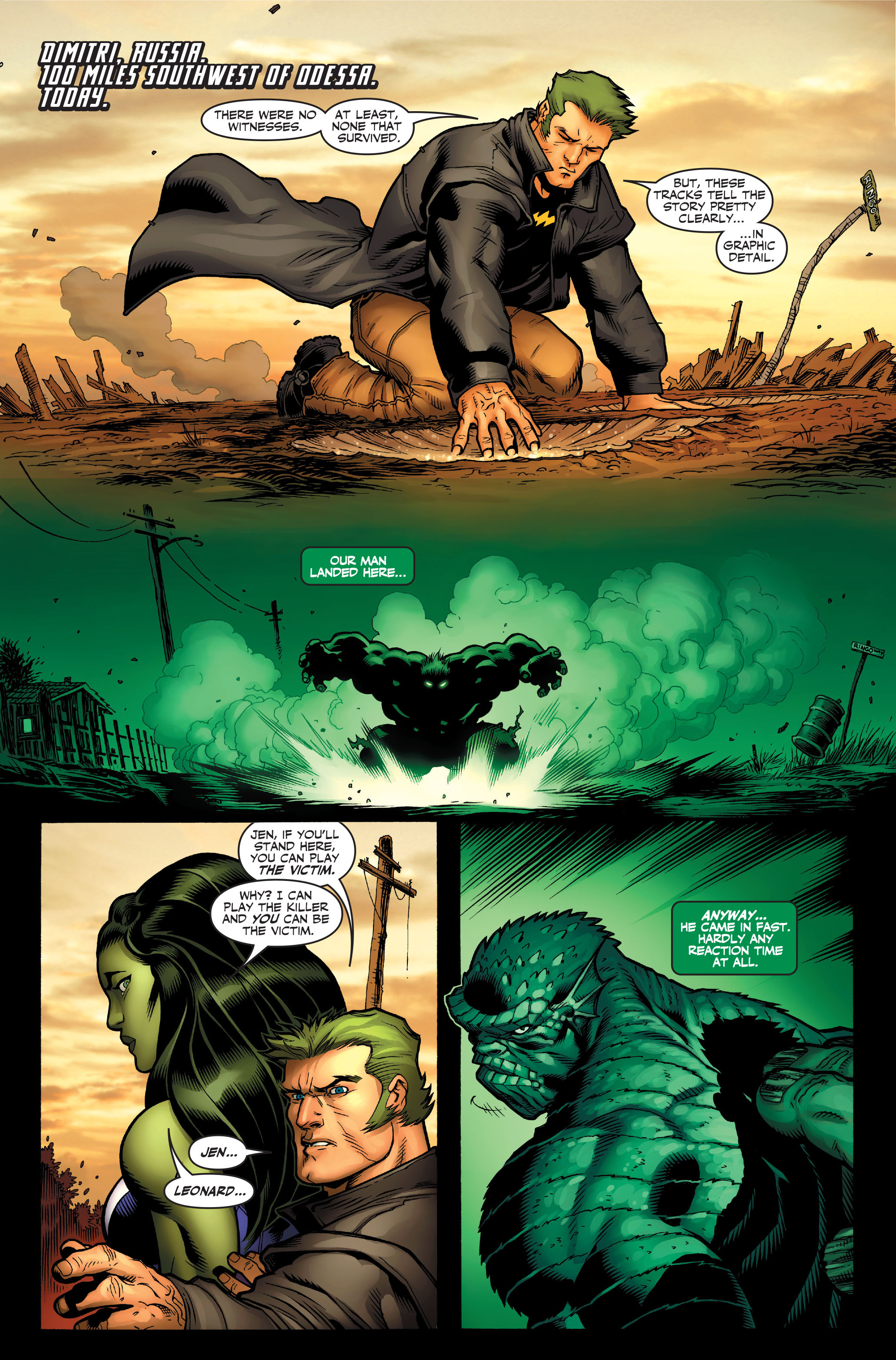 Read online Hulk (2008) comic -  Issue #1 - 2
