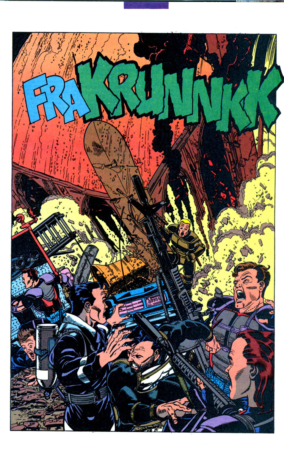 Read online The Punisher (1987) comic -  Issue #83 - Firefight - 19