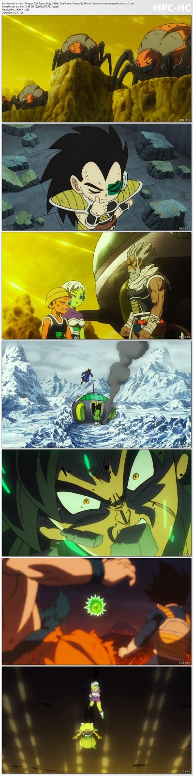 Capturas de la película.