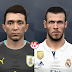 PES 2017 Fernando Muslera & Gareth Bale Face by WER Facemaker