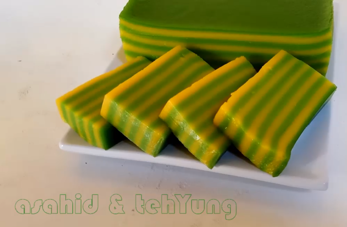 Cara Membuat Kue Lapis Beras dengan Labu Kuning Lezat Cara Membuat Kue Lapis Beras dengan Labu Kuning Lezat