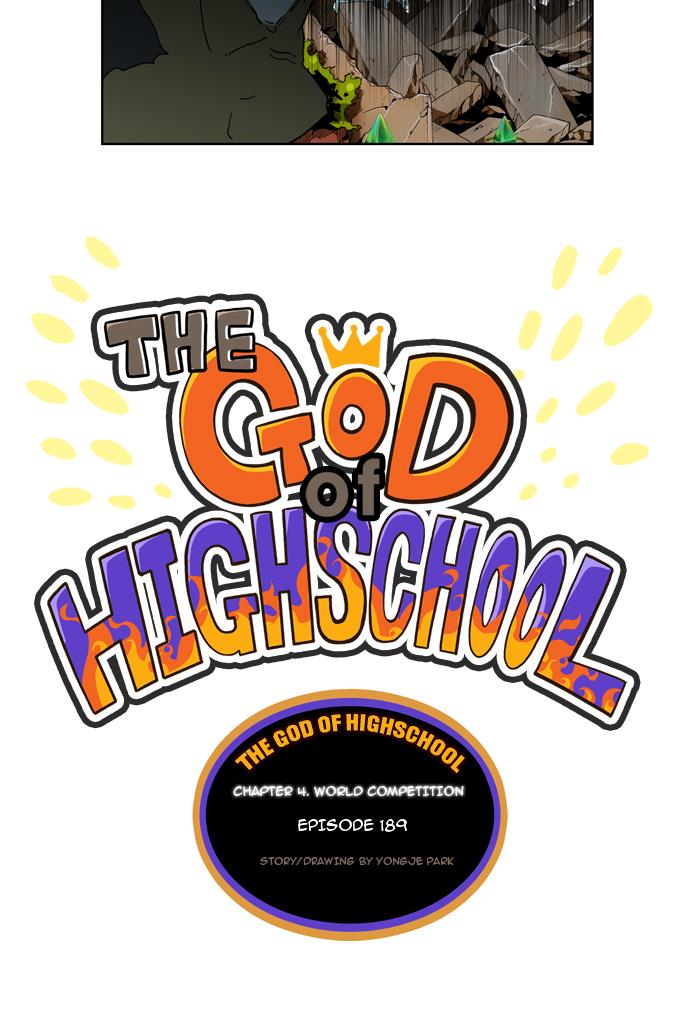 The God of High School Chapter 189 - ManhwaFull.net