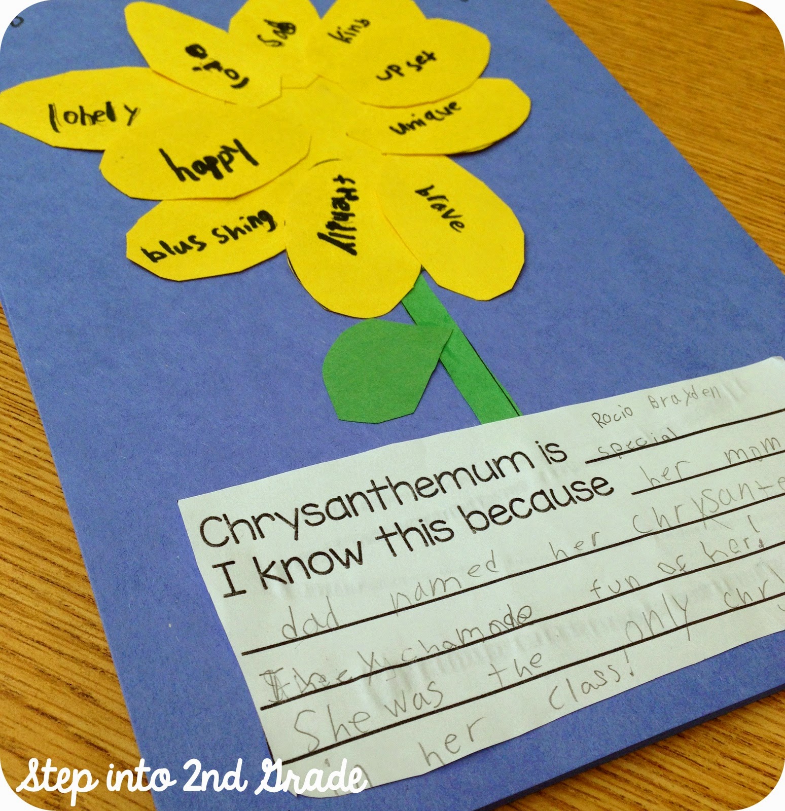 Step into 2nd Grade with Mrs. Lemons: Chrysanthemum, Chrysanthemum