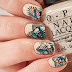 Colourful Stamping Nail Art - May contain traces of polish
