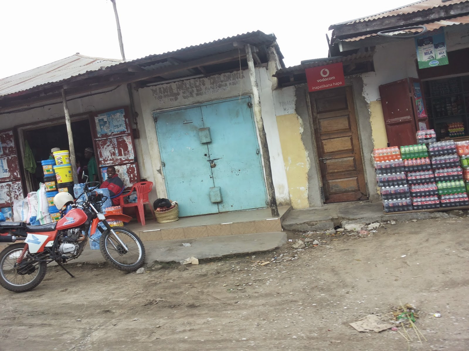 Afrika impressionen aus tanga town