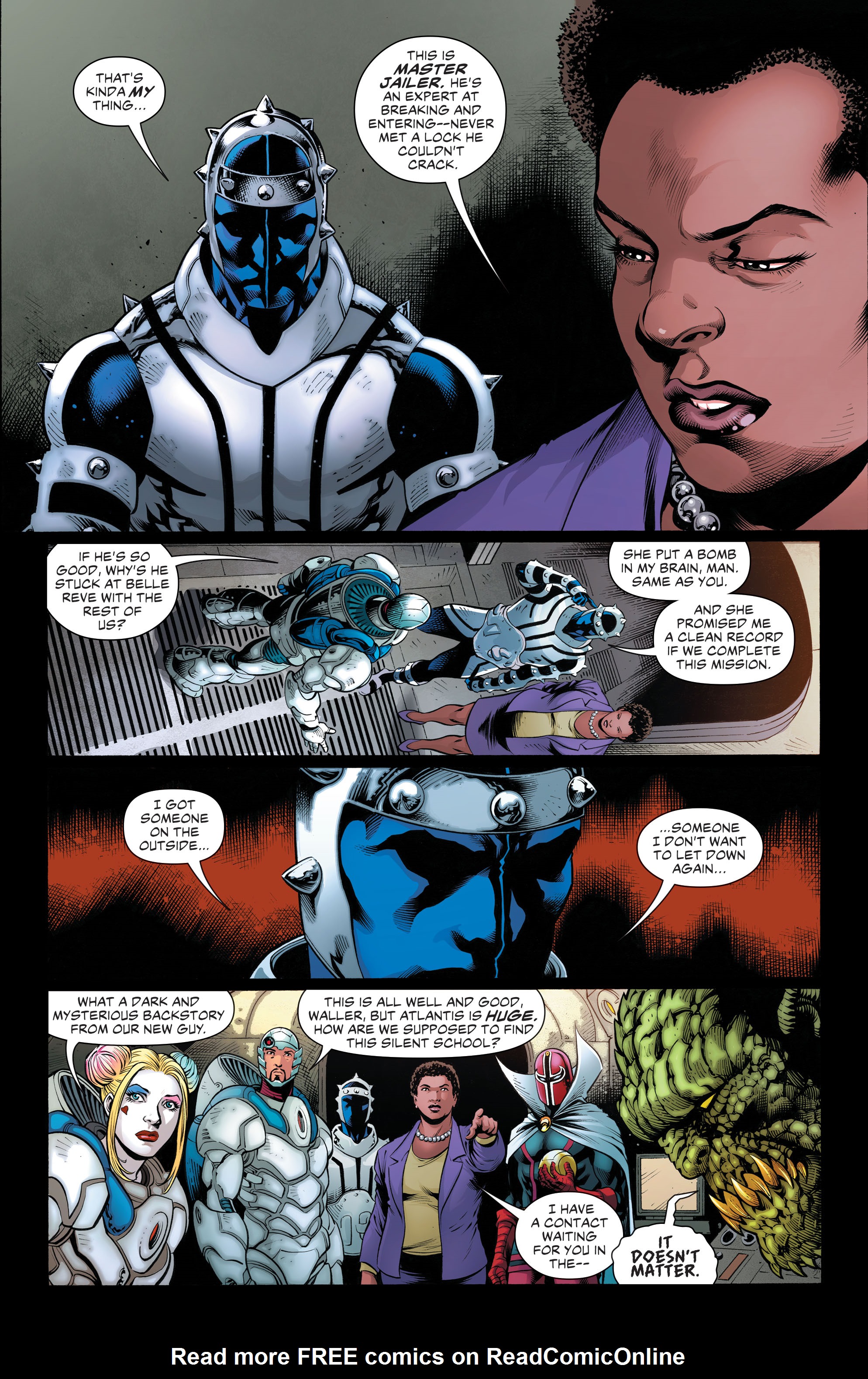 Read online Aquaman/Suicide Squad: Sink Atlantis! comic -  Issue # TPB - 16