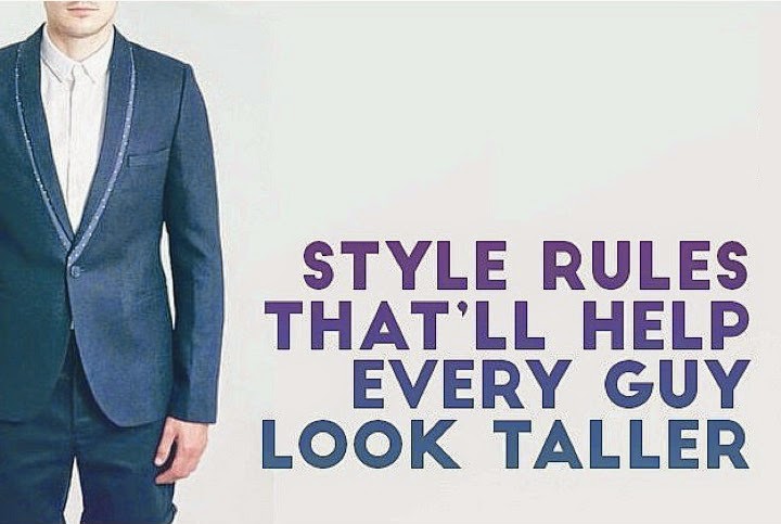 TrendHimUK: 13 Style Rules That’ll Help Any Guy Look Taller (via BuzzFeed)
