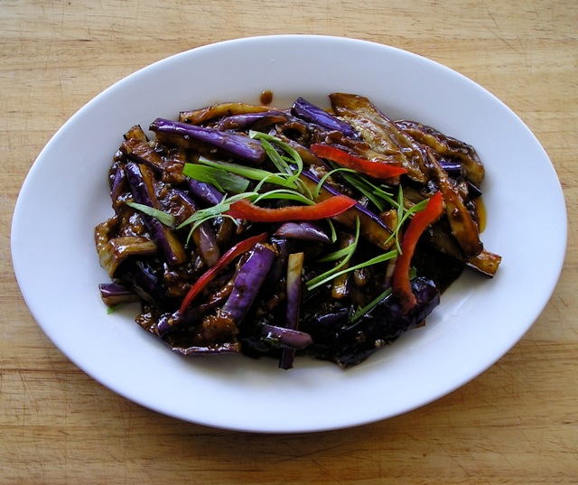 Some Traditional Chinese Recipe Yu Xiang Qiezi (Fish Fragrance Eggplant)