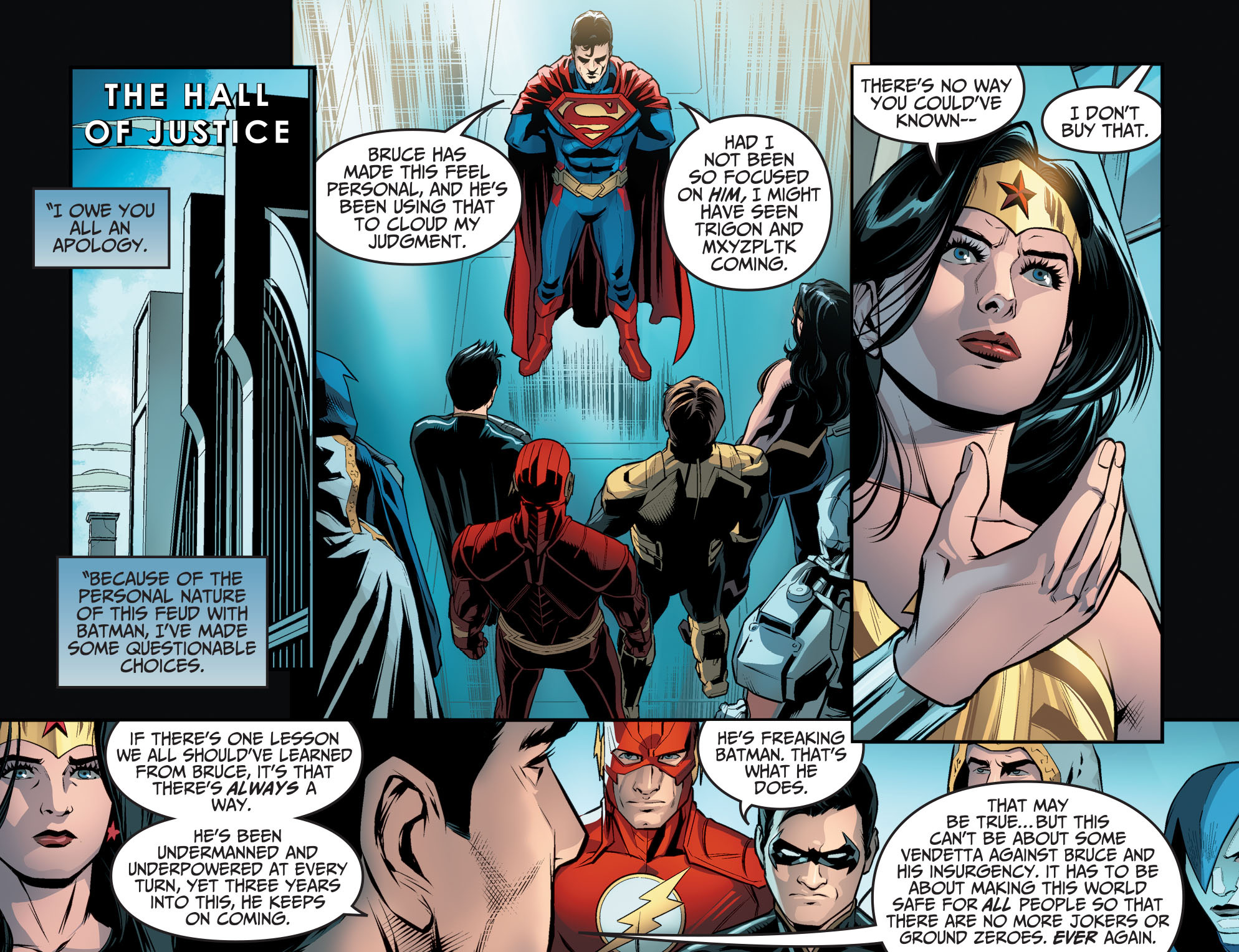 Read online Injustice: Gods Among Us Year Three comic -  Issue #24 - 15