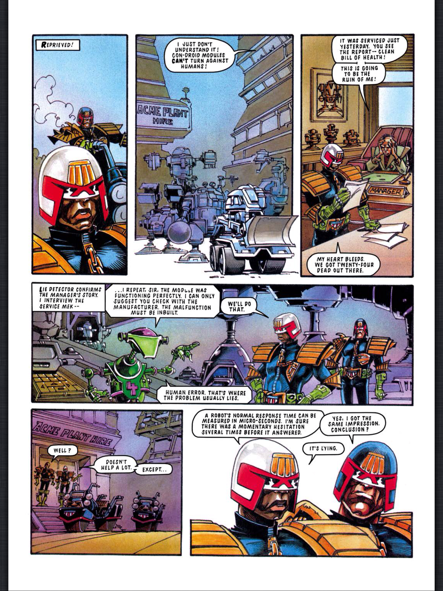 Read online Judge Dredd: The Complete Case Files comic -  Issue # TPB 20 - 271