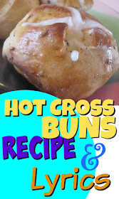Easter Recipe: Hot Cross Buns & Song Lyrics