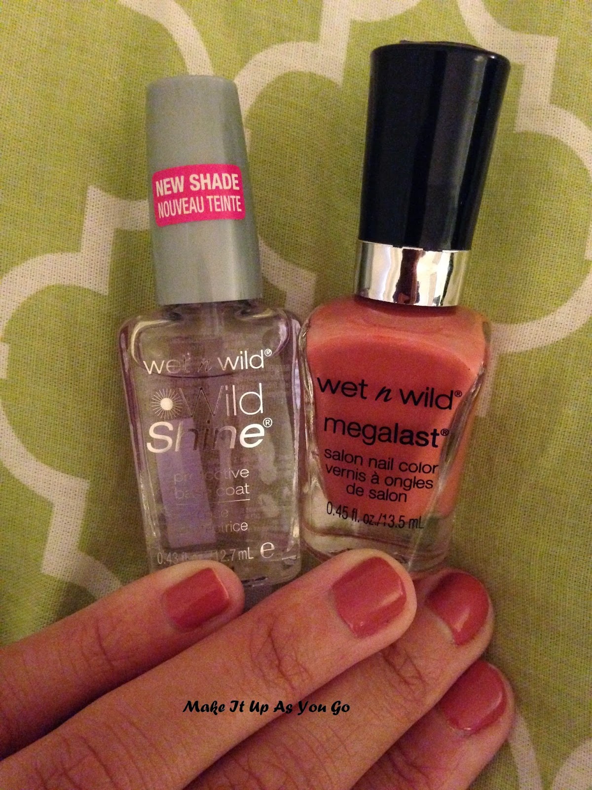 Make It Up As You Go Nail Polish Change Wet n Wild Protective Base