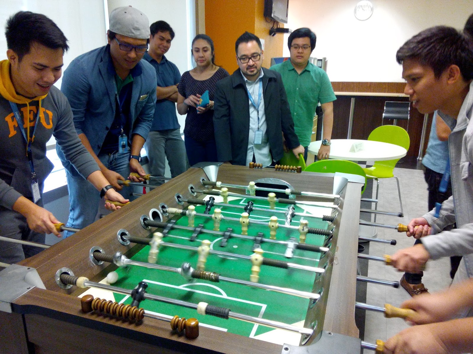 Lessons I've learned from playing foosball Dose of Sunshine