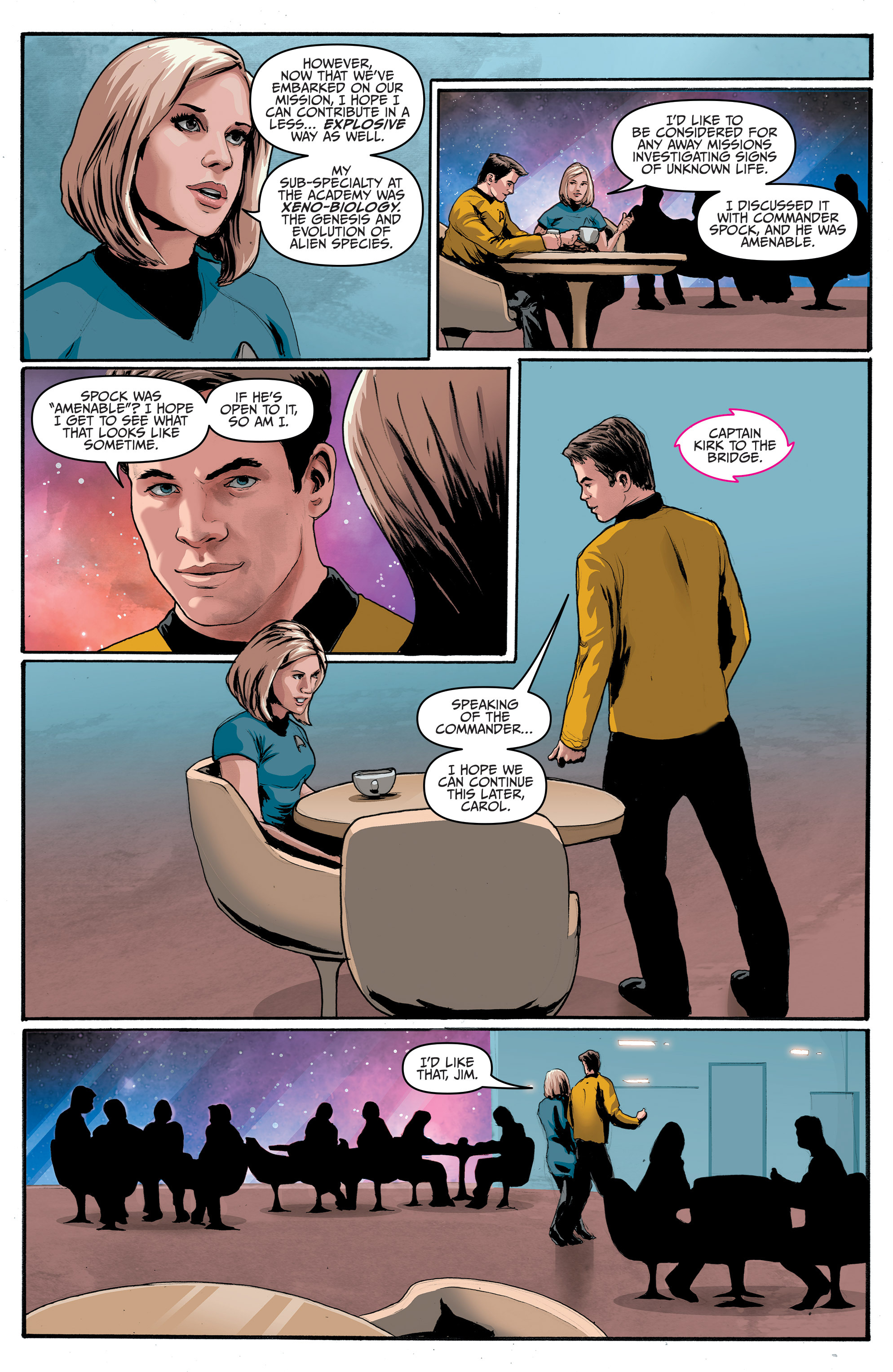 Read online Star Trek (2011) comic -  Issue #41 - 7