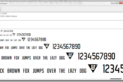 Font Liga De Quito 2017