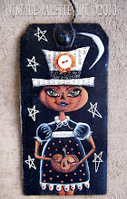 "Praline Pumpkin Girl" Hang Tag/Ornie Published in the Autumn 2010 Issue of Prims