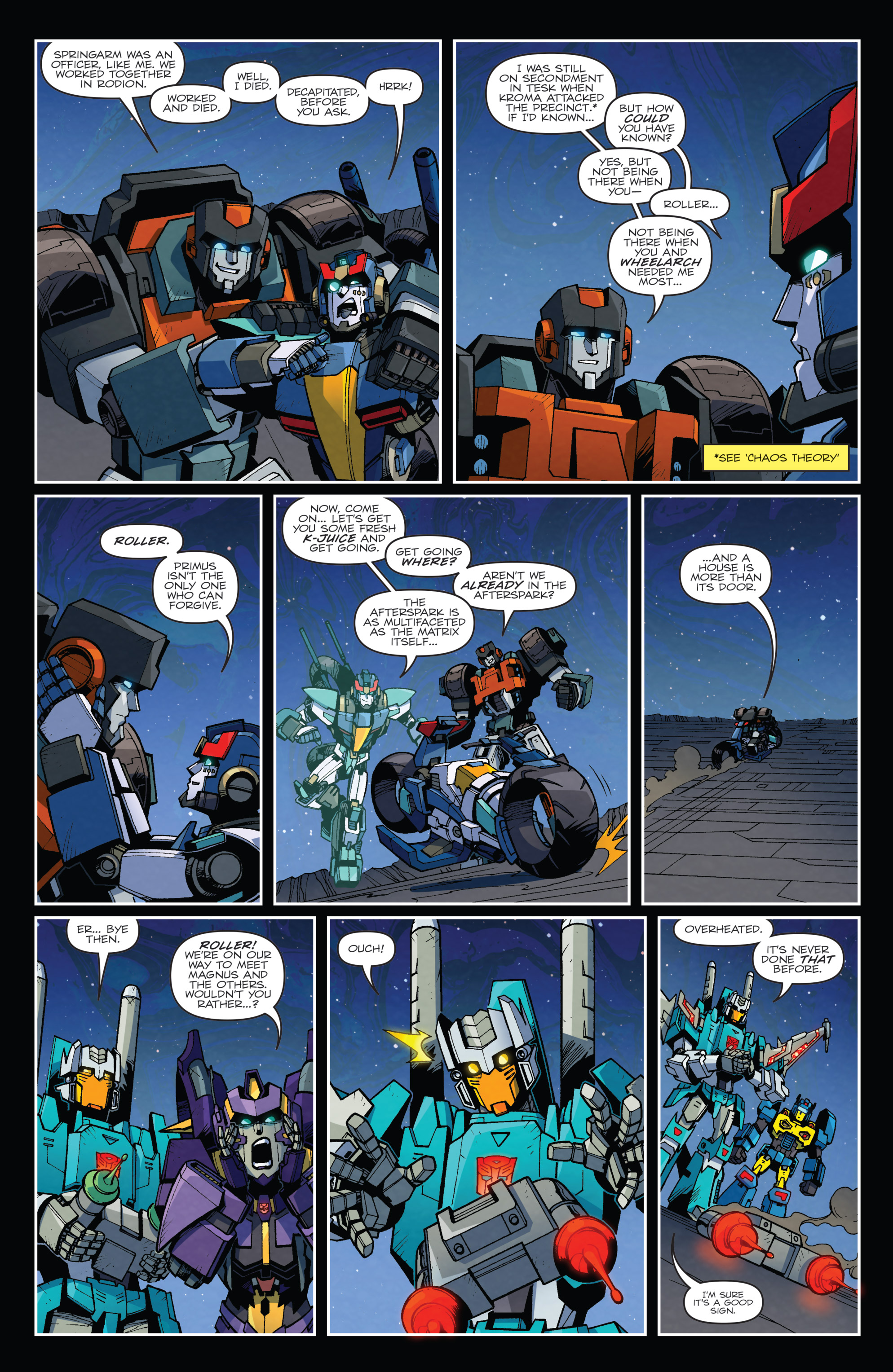 Read online The Transformers: Lost Light comic -  Issue #16 - 17