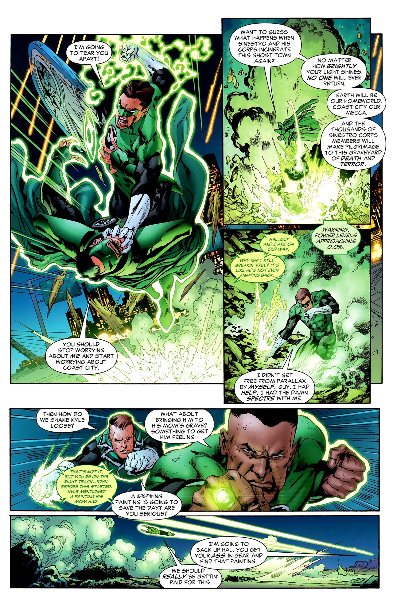 Read online Green Lantern (2005) comic -  Issue #24 - 8