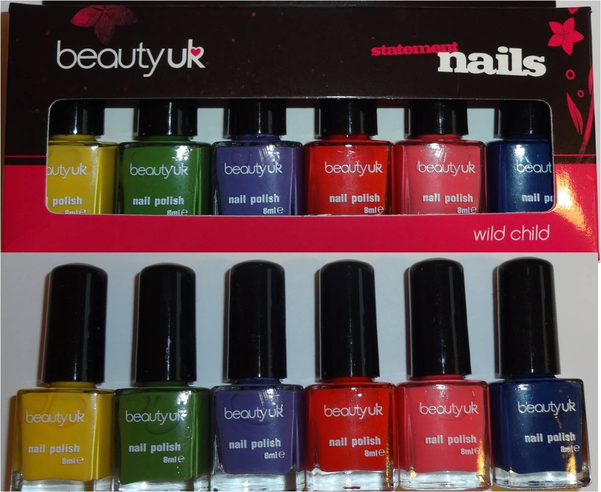 Beauty UK - Wild Child Nail Polish Set