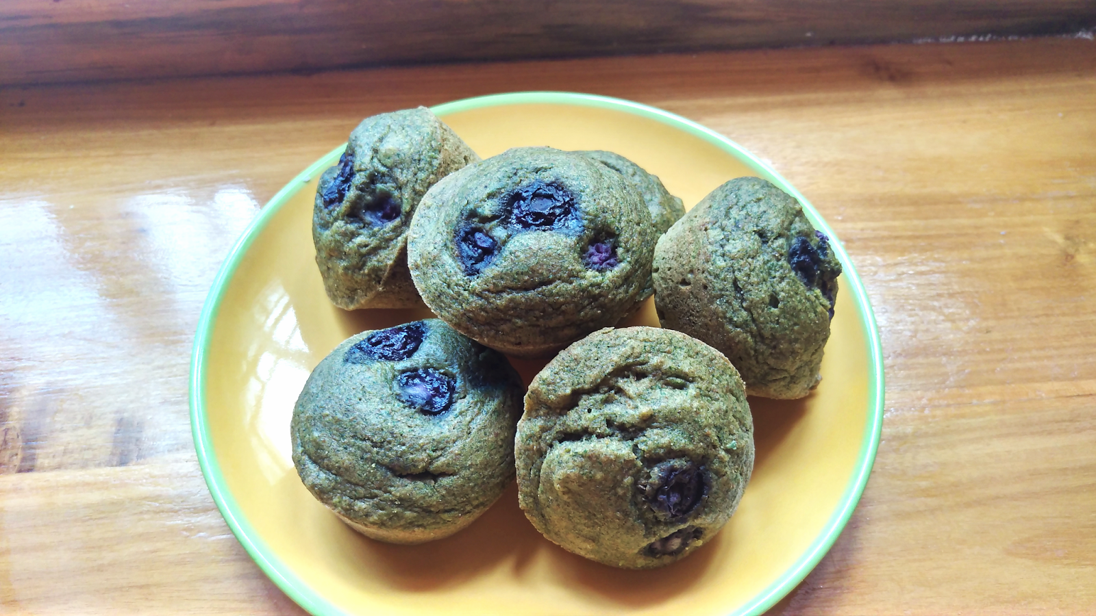 Passion Kneaded Spinach Banana Blueberry Muffins Crazy Ingredient