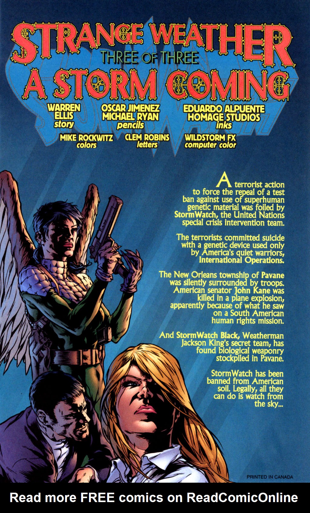 Read online Stormwatch (1997) comic -  Issue #3 - 3