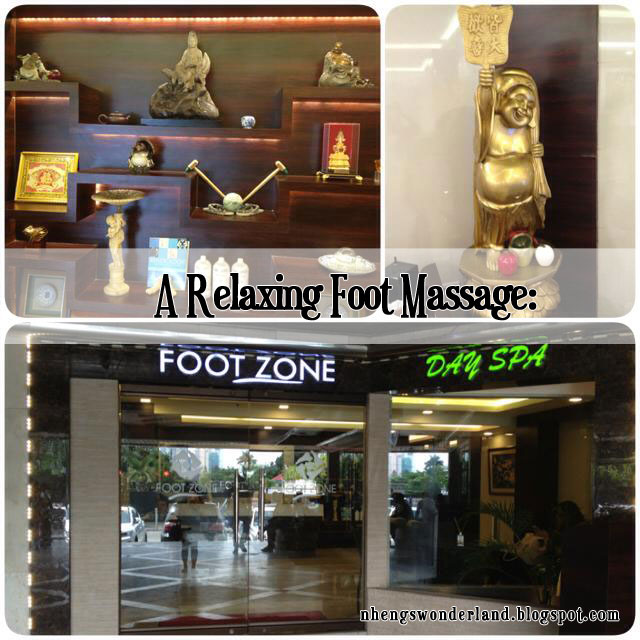 A Relaxing Foot Massage: Footzone Day Spa
