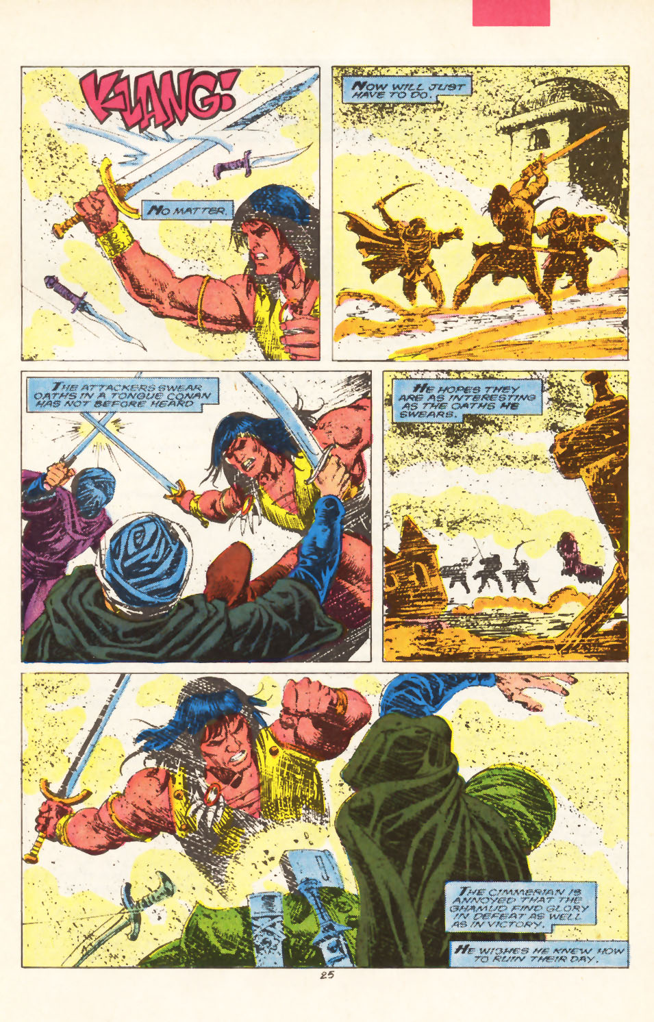 Read online Conan the Barbarian (1970) comic -  Issue #211 - 20