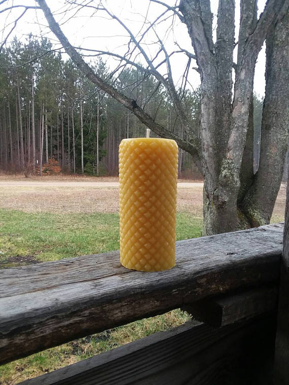 Not Just Another Southern Gal Beeswax Candles from Michigan