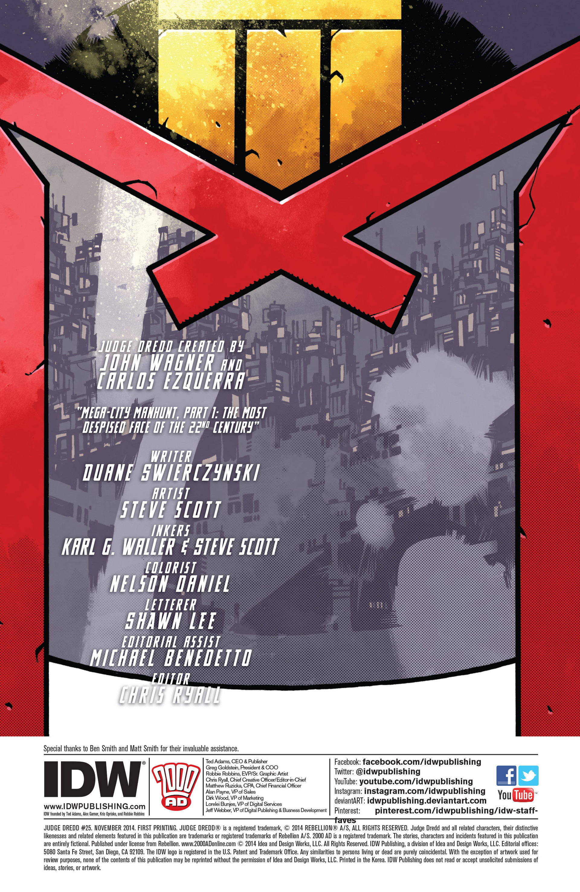 Read online Judge Dredd (2012) comic -  Issue #25 - 2