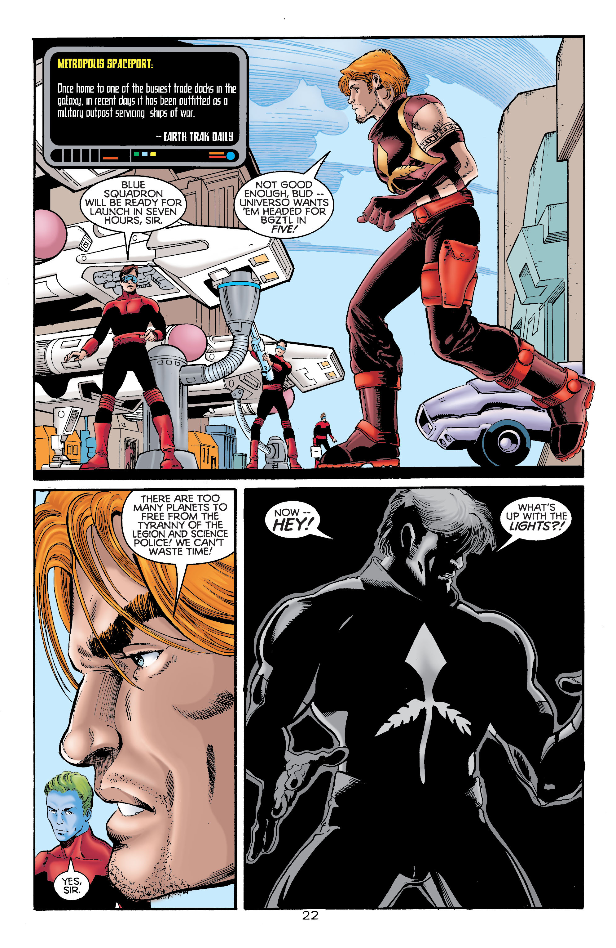 Read online Titans/Legion of Super-Heroes: Universe Ablaze comic -  Issue #3 - 25