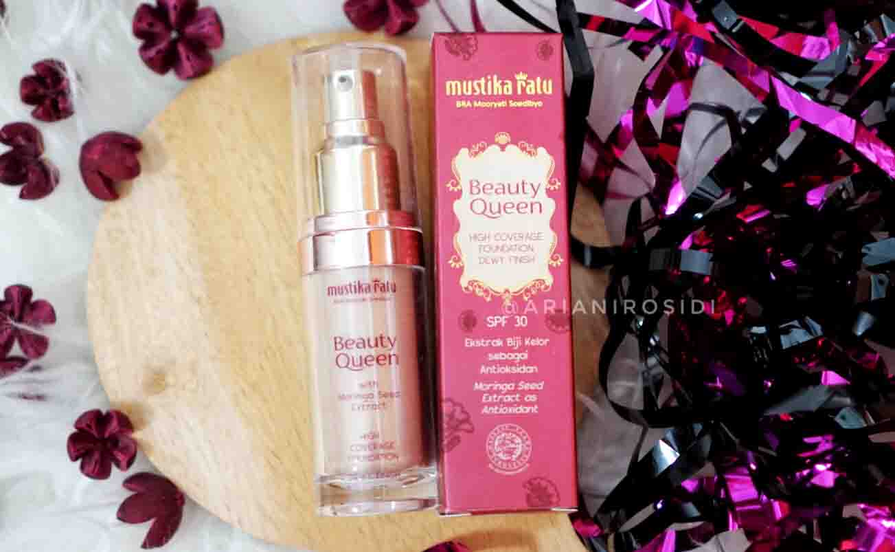 Mustika Ratu Beauty Queen High Coverage Foundation Dewy Finish