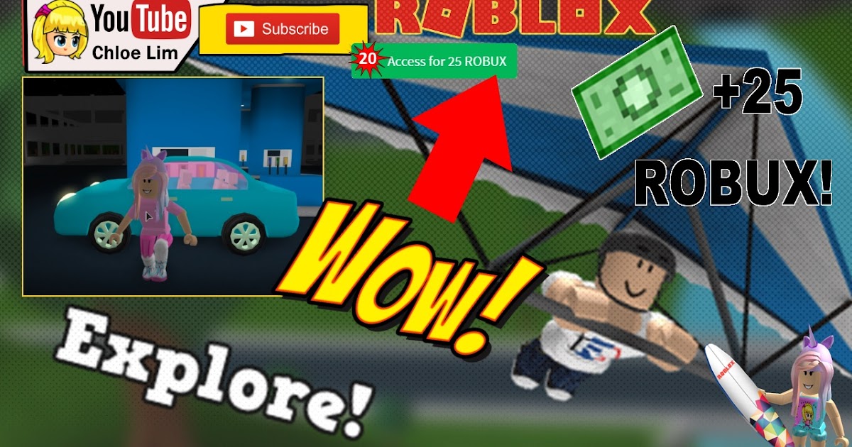 Chloe Tuber Roblox Welcome To Bloxburg Gameplay Special